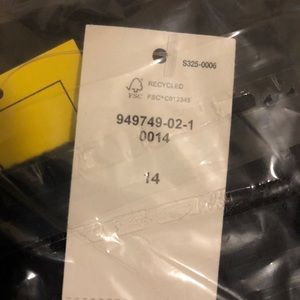 Pajama pants gray with orange band